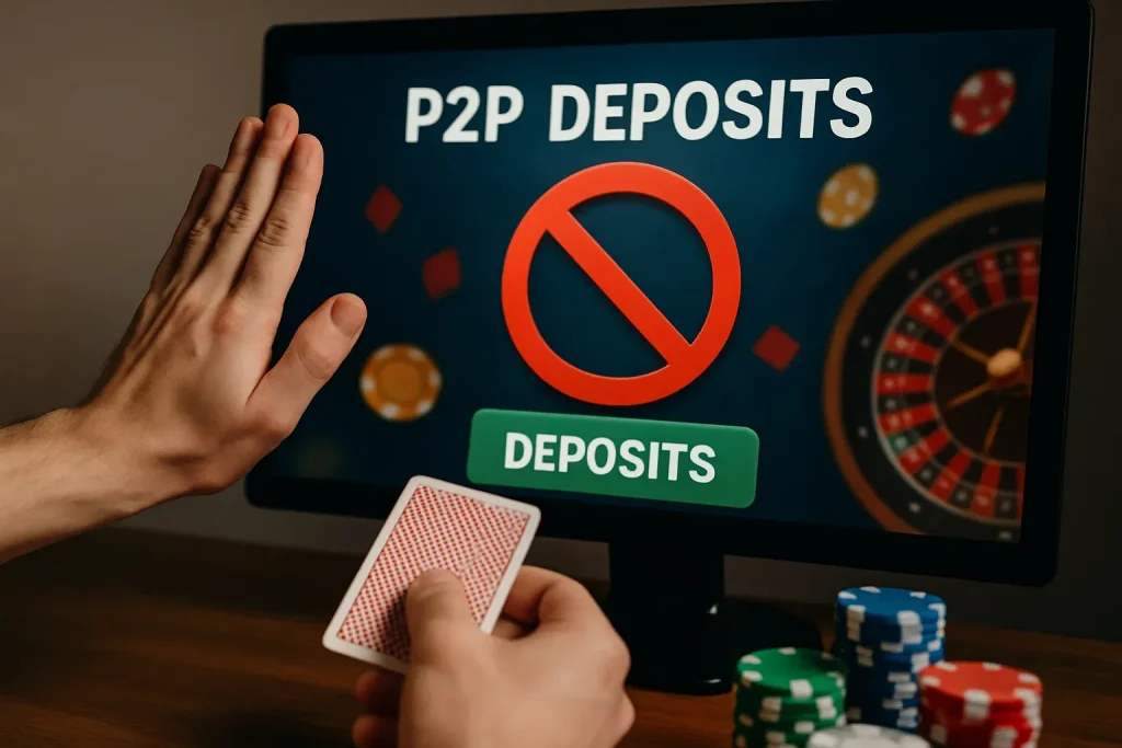 Почему P2P-депозиты исчезают из казино в 2025 году Почему P2P-депозиты исчезают из казино в 2025 году