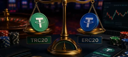USDT TRC20 или ERC20: какую сеть чаще выбирают казино для быстрых выплат